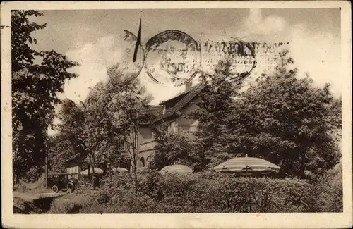 Ak Hamburg Eimsbüttel Schnelsen, Waldschloss, Außenansicht