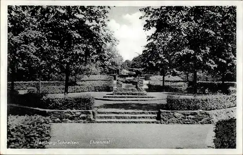 Ak Hamburg Eimsbüttel Schnelsen, Ehrenmal