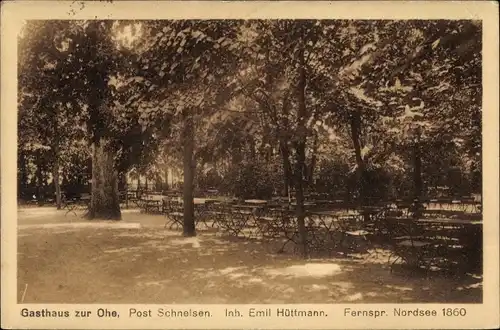 Ak Hamburg Eimsbüttel Schnelsen, Gasthaus zur Ohe