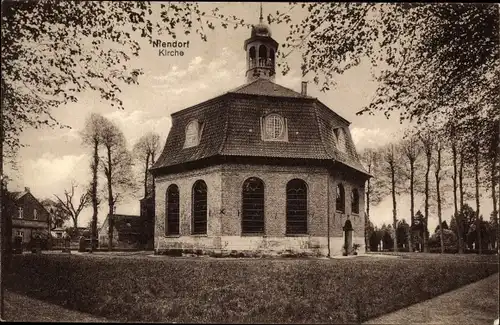 Ak Hamburg Eimsbüttel Niendorf, Kirche