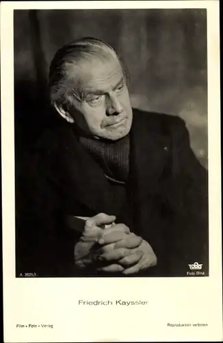 Ak Schauspieler Friedrich Kayssler, Portrait