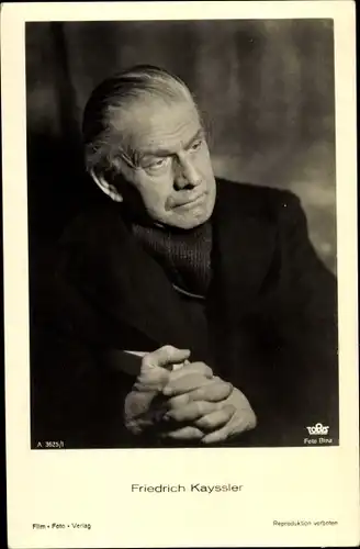 Ak Schauspieler Friedrich Kayssler, Portrait