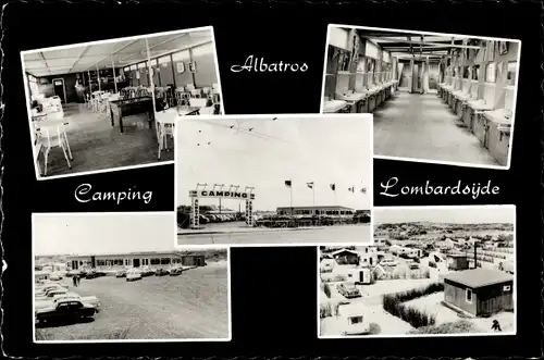 Ak Lombardsijde Lombartzyde Westflandern, Camping Albatros