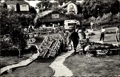 Ak Koksijde Coxyde Bains Westflandern, Minigolf