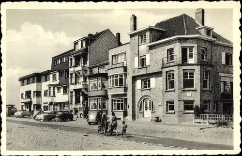 Ak La Panne De Panne Westflandern, Place Bortier