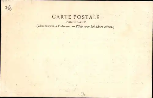 Ak Brüssel, 75. Anniversaire de l'Indépendance Belge, Char de l'affranchissement de l'Escaut