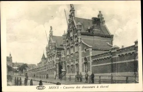 Ak Mons Wallonien Hennegau, Caserne des chasseurs à cheval