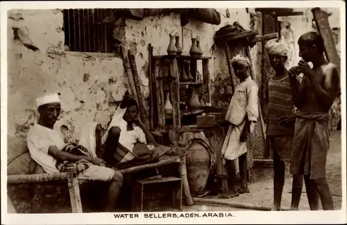 Ak Aden Jemen, Water Sellers