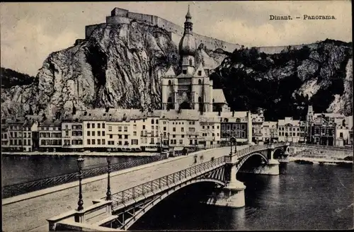 Ak Dinant Wallonien Namur, Panorama
