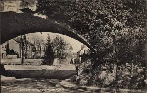 Ak Guignicourt Aisne, Blick nach der Kaiser-Wilhelmstraße