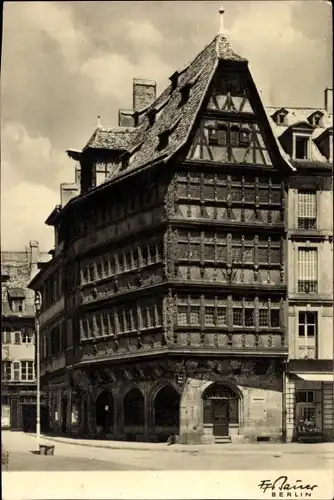 Ak Strasbourg Straßburg Elsass Bas Rhin, Kammerzellhaus