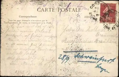 Ak Corbeil Essonne, Les Grands Moulins