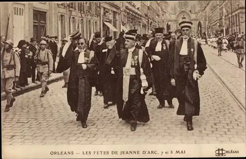 Ak Orléans Loiret, Les Fetes de Jeanne D'Arc, 7 et 8 Mai