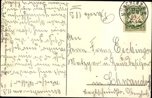 Ak München, Karlsplatz von der Matthäuskirche aus