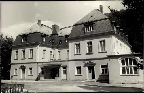 Foto Ak Tharandt im Erzgebirge, Gebäude, Außenansicht