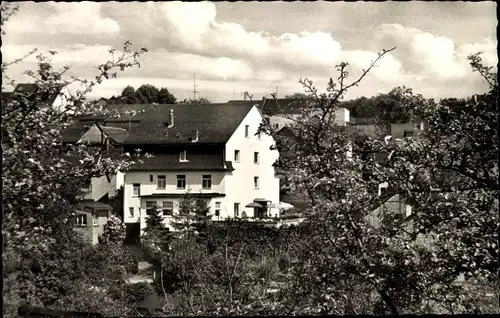 Ak Ehlscheid im Westerwald, Hotel zum Wiesengrund, Außenansicht