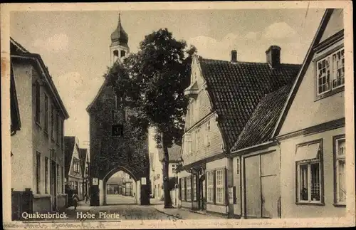 Ak Quakenbrück in Niedersachsen, Hohe Pforte