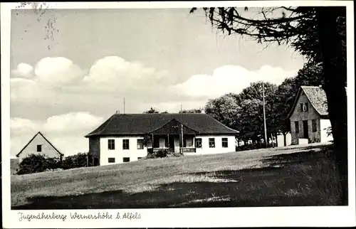 Ak Wernershöhe Westfeld Sibbesse in Niedersachsen, Jugendherberge, Landesverband Hannover