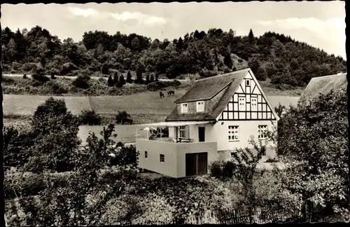 Ak  Altenfeld Winterberg, Gasthof und Pension Tausch, Außenansicht