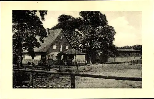 Ak Büchenbeuren im Hunsrück, Jugendherberge, Außenansicht