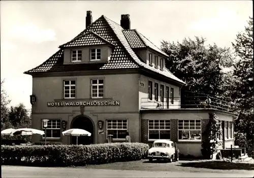 Ak Horn Bad Meinberg in Lippe Teutoburger Wald, Hotel Restaurant Waldschlösschen