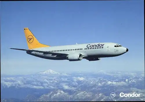 Ak Deutsches Passagierflugzeug, Condor, Boeing 737-300