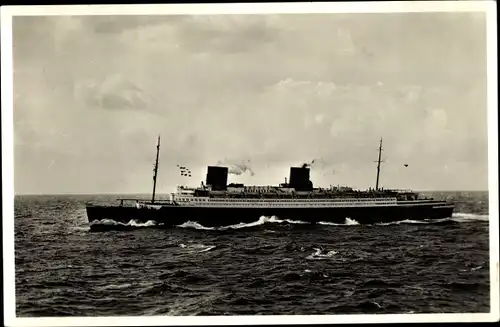 Ak Turbinenschnelldampfer Bremen, Norddeutscher Lloyd Bremen