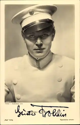 Ak Schauspieler Gustav Fröhlich, Portrait