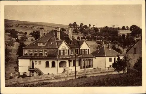 Ak Wiesbach Eppelborn im Saarland, Landheim Frauenhilfe