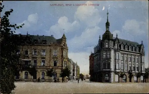 Ak Saarlouis im Saarland, Neue Lisdorfer Straße