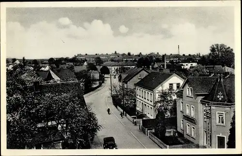 Ak Arnsdorf Sachsen, Wohnhäuser in der Bahnhofstraße