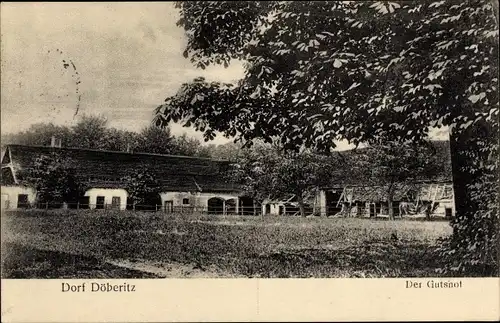 Ak Dallgow Döberitz im Havelland, Dorf, Gutshof