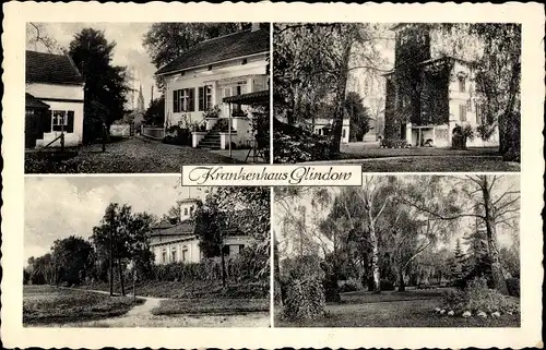 Ak Glindow Werder an der Havel, Krankenhaus