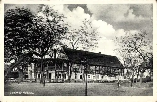 Ak Dresden Schönfeld Weißig Rockau, Gasthof