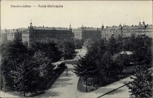 Ak Dresden Löbtau, Nostitz Wallwitz Platz