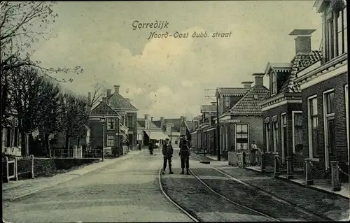 Ak Gorredijk Opsterland Friesland Niederlande, Noord Oost dubb. straat