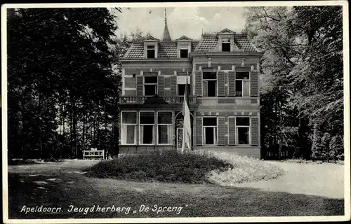 Ak Apeldoorn Gelderland, Jeugdherberg De Spreng