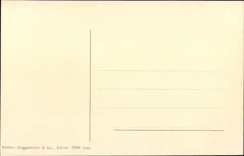 Ak Oberstdivisionär Brügger, Generaladjutant