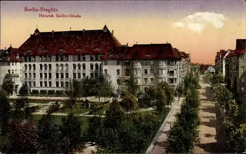 Ak Berlin Steglitz, Heinrich Seidler Straße