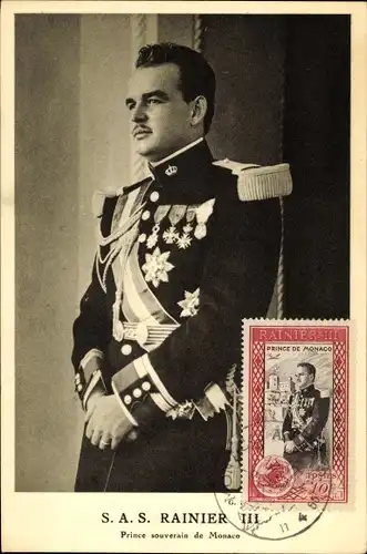 Maximum Ak SAS Rainier II, Prince souverain de Monaco, Portrait