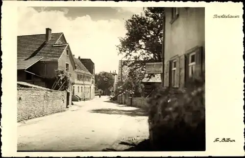 Ak Geroldshausen Unterfranken, Straßenpartie