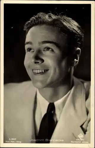 Ak Schauspieler Joachim Brennecke, Portrait, Film Foto Verlag A 3503/1