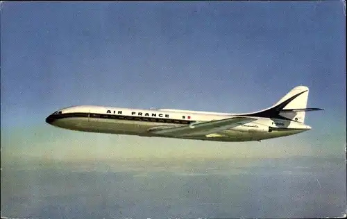 Ak Französisches Passagierflugzeug, Air France, Caravelle