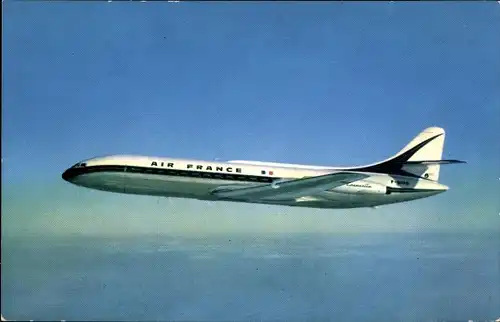 Ak Französisches Passagierflugzeug, Air France, Caravelle