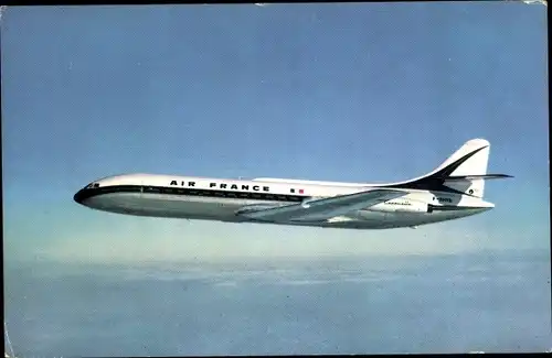 Ak Französisches Passagierflugzeug, Air France, Caravelle