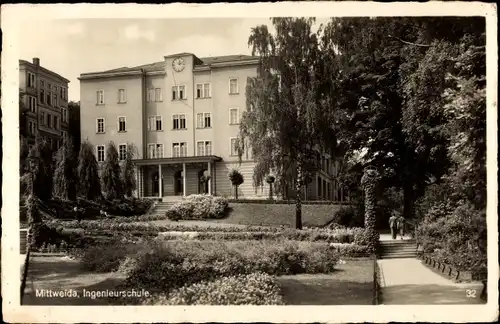 Ak Mittweida in Sachsen, Blick auf die Ingenieurschule