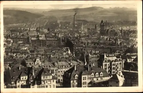 Ak Plauen im Vogtland, Panorama