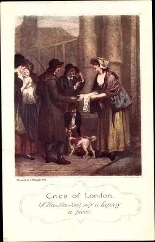 Künstler Ak Wheatley, Cries of London, A new love Song