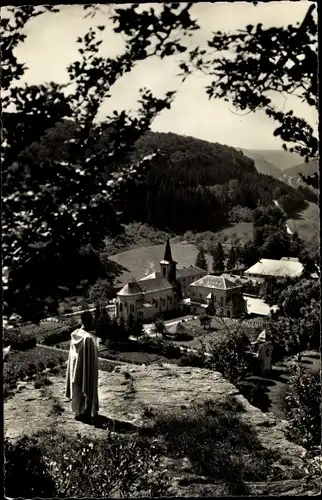 Ak Marienthal Luxemburg, Peres Blancs, Du haut de la Roche du Chevalier