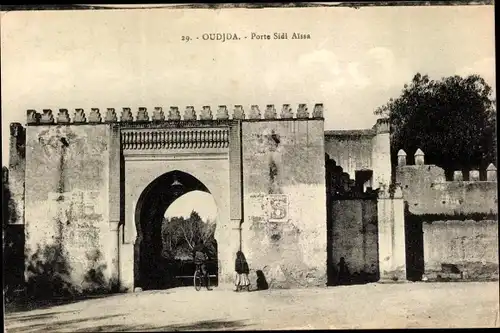 Ak Oudjda Oujda Marokko, Porte Sidi Aissa, Stadttor